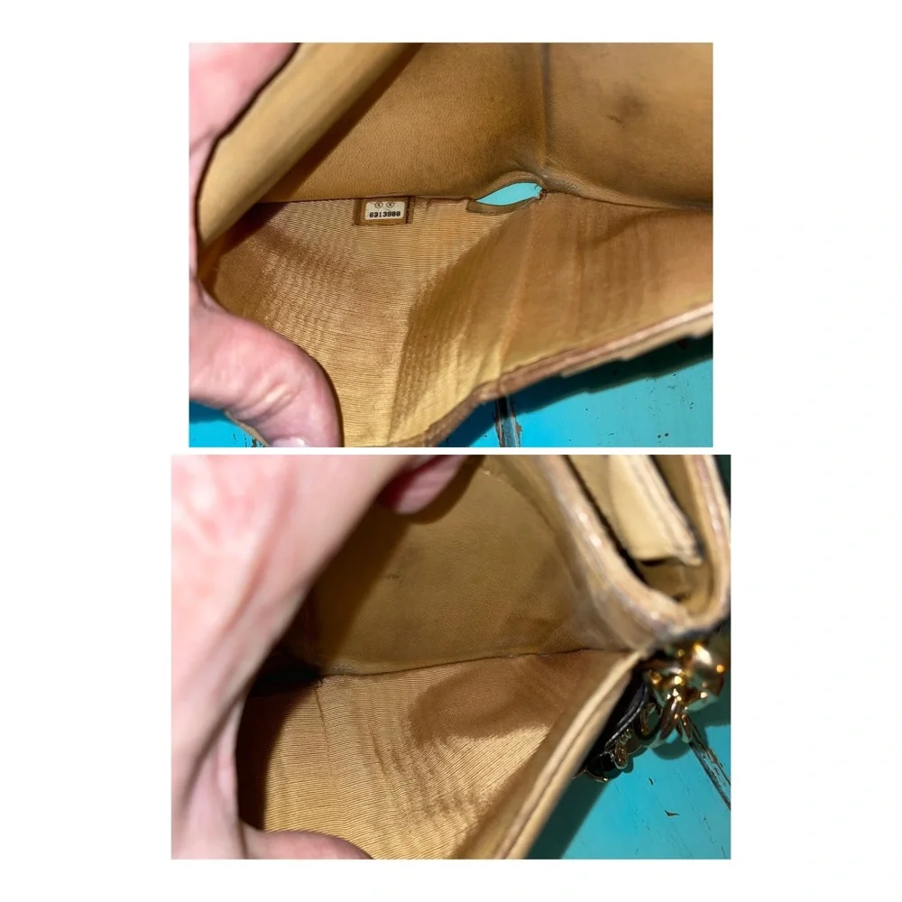 🔴🔴SOLD🔴🔴CHANEL WOC Vintage Wallet on Chain Crossbody Caviar Leather - Picture 9 of 16